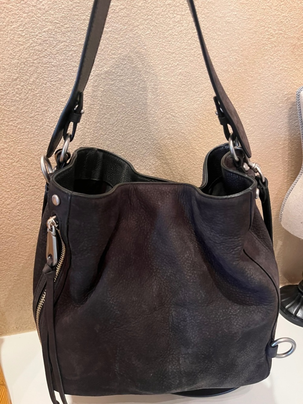 Rebecca Minkoff M.A.B. Charcoal Tote Bag